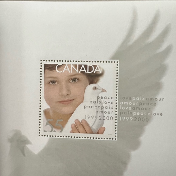 VINTAGE Canada coin & STAMPS Set, 1999 / 2000 ,  Millennium Keepsake - Picture 4 of 9